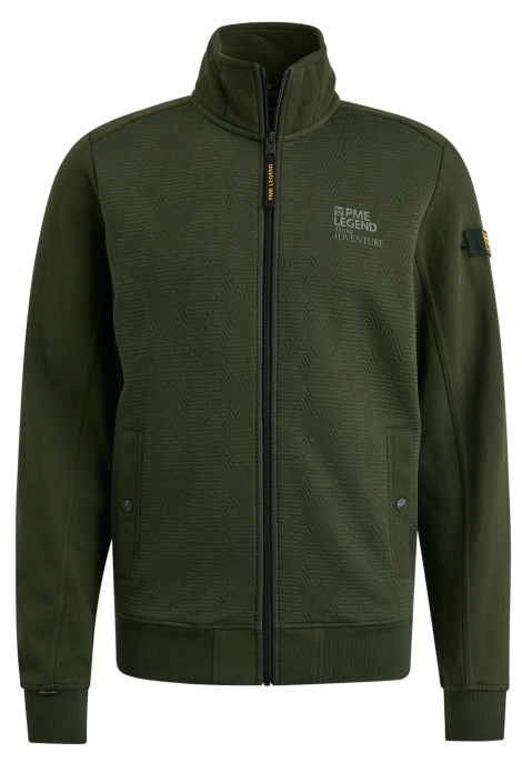 PME legend zip jacket jacquard interlock swea